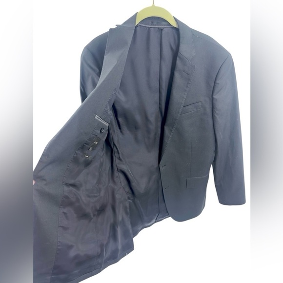 J Crew Mens Ludlow Single Breasted Blazer Size 38R Black Sport Coat Two Button - Picture 5 of 13